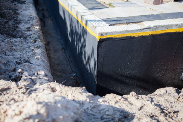 Professional Waterproofing technician working in Limestone, IL